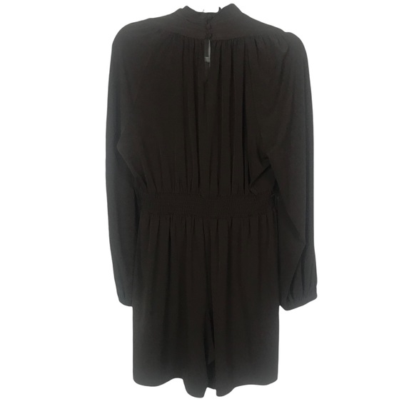 Muse Exclusively for Boston Proper Brown Long Sleeve Knit Romper. - Picture 5 of 11